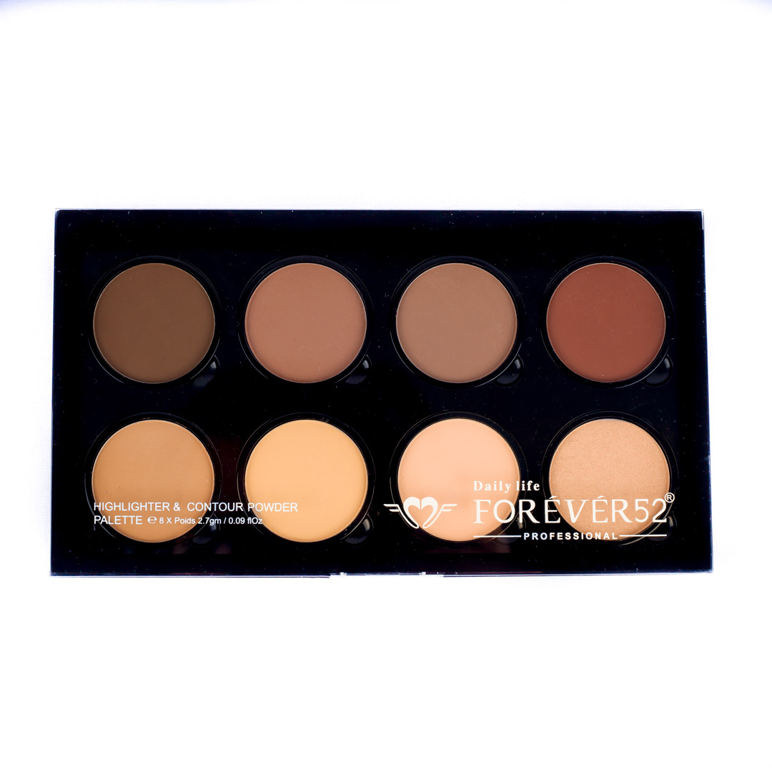 Intensity Highlighter & Contour Powder Palettet, FHC001