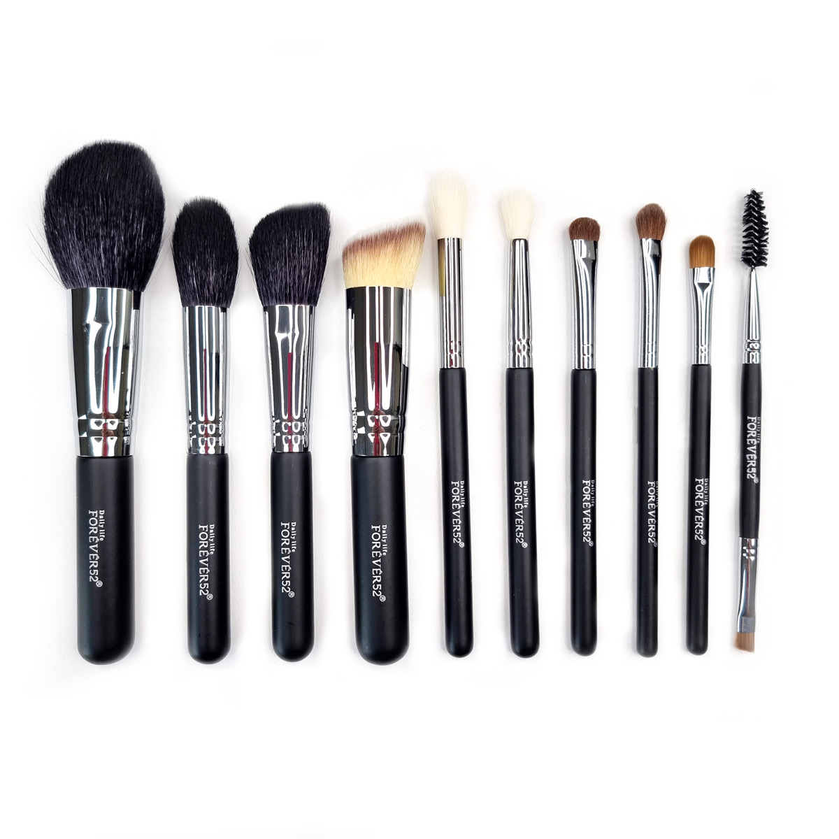 WANDERLUST 10 Pcs Brush Set – XZ005 BLACK